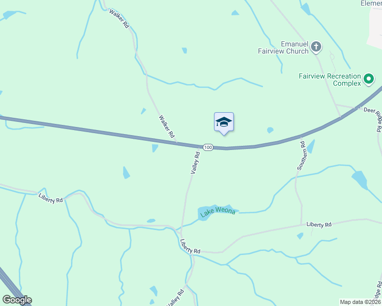 map of restaurants, bars, coffee shops, grocery stores, and more near 2910 Fairview Boulevard in Fairview