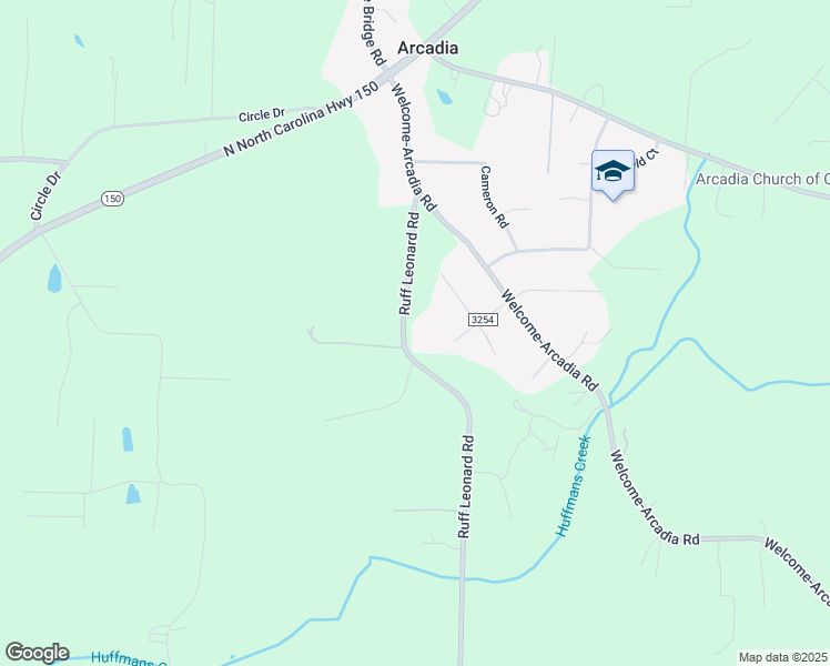 map of restaurants, bars, coffee shops, grocery stores, and more near 1174 Ruff Leonard Road in Lexington