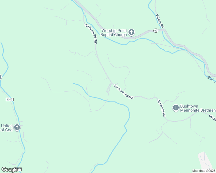 map of restaurants, bars, coffee shops, grocery stores, and more near 1711 Old North Road in Lenoir