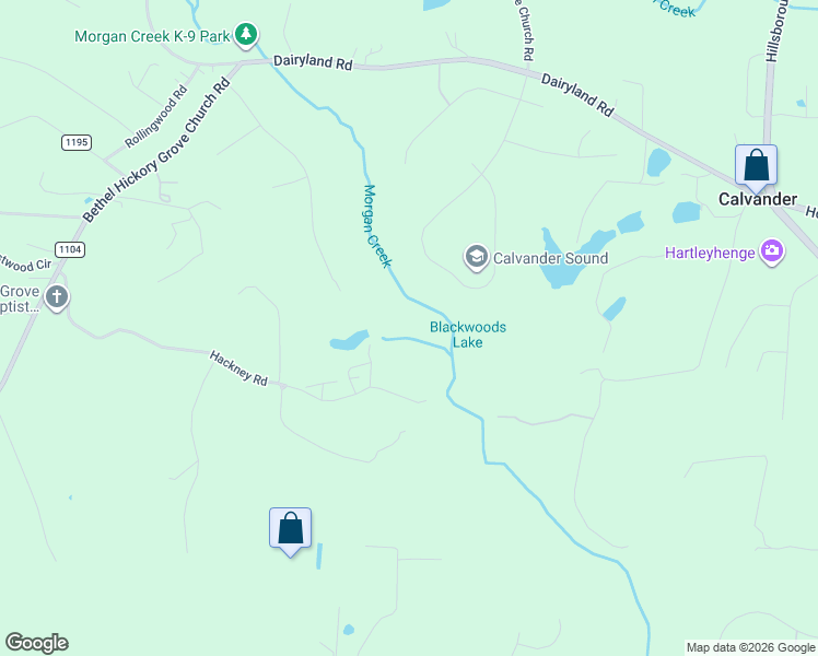 map of restaurants, bars, coffee shops, grocery stores, and more near 612 Chapel Hill Creamery Road in Chapel Hill