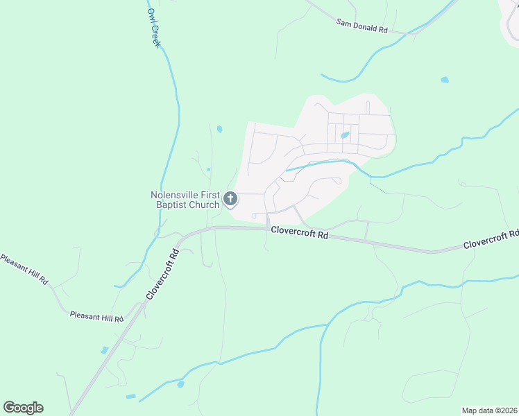 map of restaurants, bars, coffee shops, grocery stores, and more near 988 Quinn Terrace in Nolensville