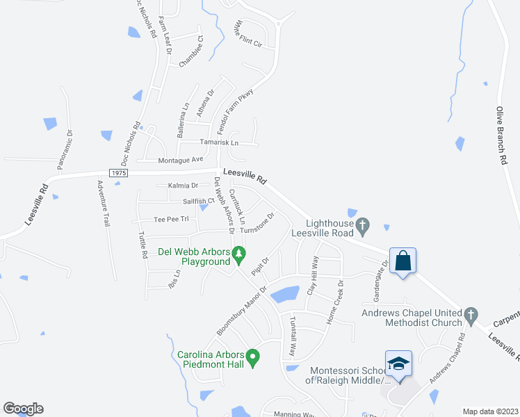 map of restaurants, bars, coffee shops, grocery stores, and more near 120 Merganser Way in Durham