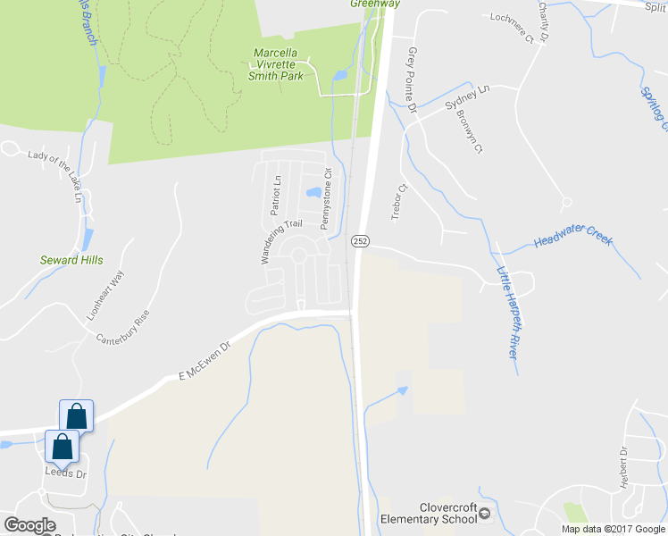 map of restaurants, bars, coffee shops, grocery stores, and more near 138 Pennystone Circle in Franklin
