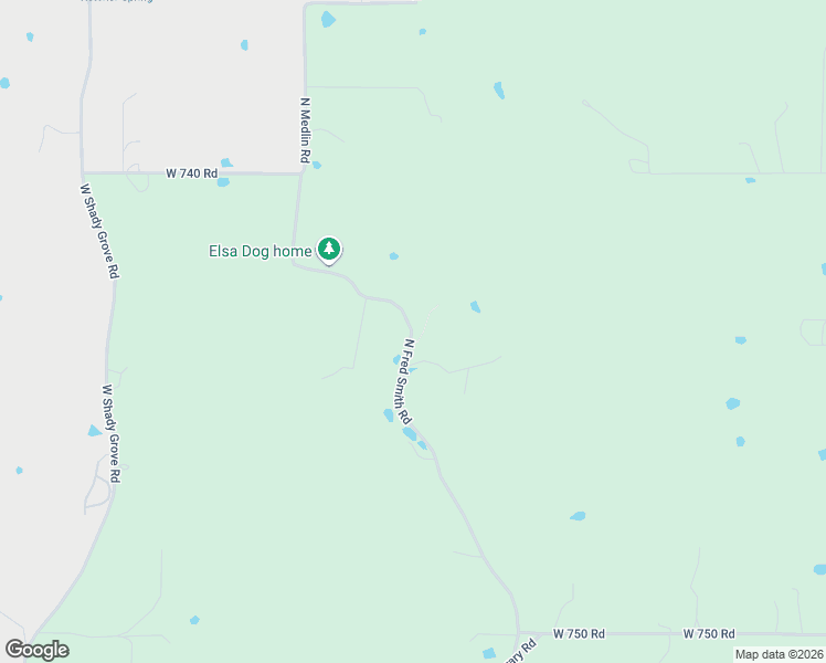 map of restaurants, bars, coffee shops, grocery stores, and more near 16396 North Fred Smith Road in Tahlequah