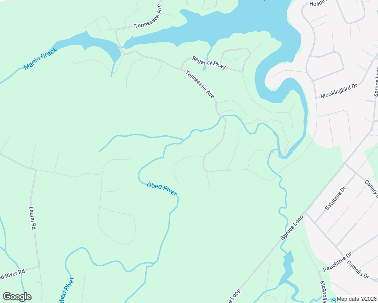 map of restaurants, bars, coffee shops, grocery stores, and more near 60 Bluff Road in Crossville