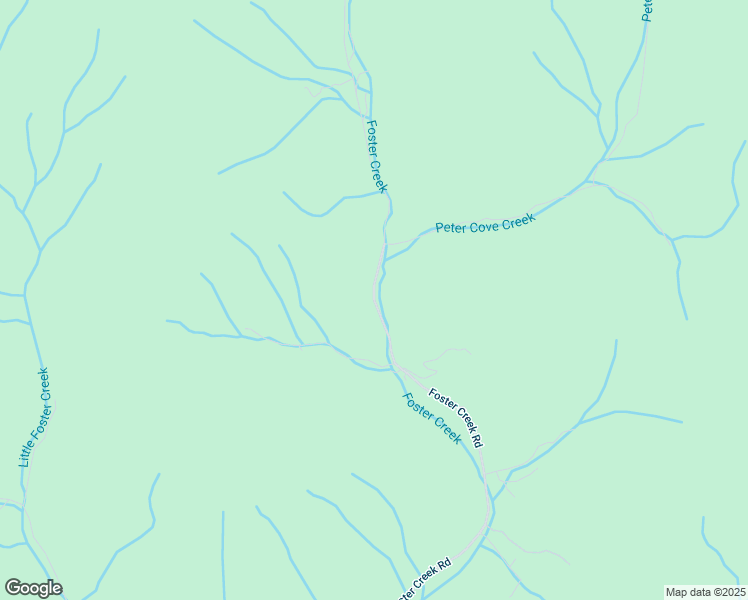 map of restaurants, bars, coffee shops, grocery stores, and more near Foster Creek Road in Marshall