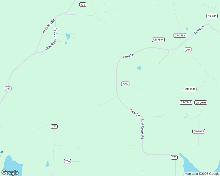 map of restaurants, bars, coffee shops, grocery stores, and more near 2080 County Road 759 in Jonesboro