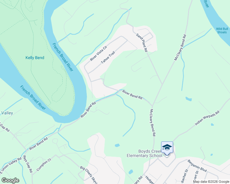 map of restaurants, bars, coffee shops, grocery stores, and more near 1607 Chances Ridge Dr in Sevierville