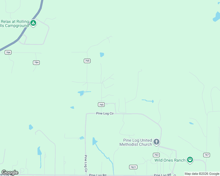 map of restaurants, bars, coffee shops, grocery stores, and more near 238 County Road 765 in Brookland