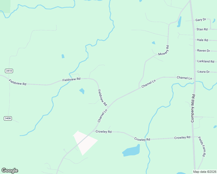 map of restaurants, bars, coffee shops, grocery stores, and more near 3825 Fieldview Road in Pleasant Garden