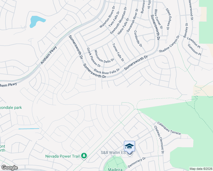 map of restaurants, bars, coffee shops, grocery stores, and more near 2373 Baldwinville Court in Henderson