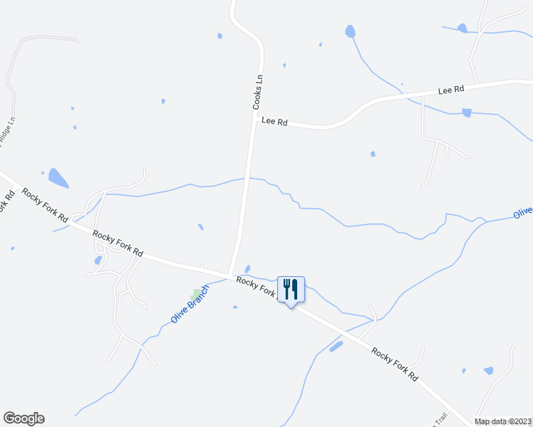 map of restaurants, bars, coffee shops, grocery stores, and more near 6171 Cooks Lane in Smyrna