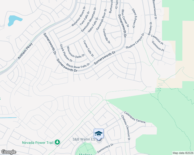 map of restaurants, bars, coffee shops, grocery stores, and more near 2348 Janes Ville Lane in Henderson