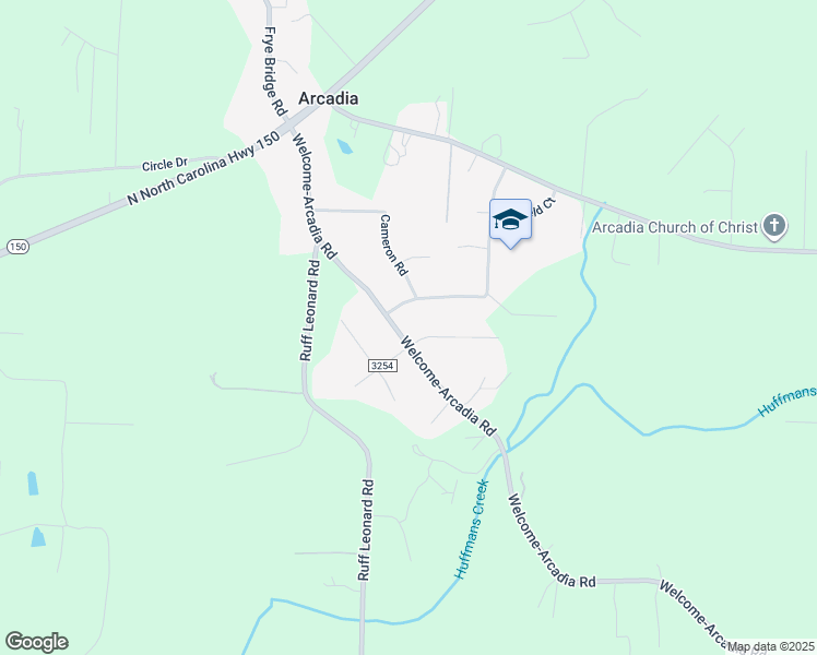 map of restaurants, bars, coffee shops, grocery stores, and more near 3860 Welcome-Arcadia Road in Lexington