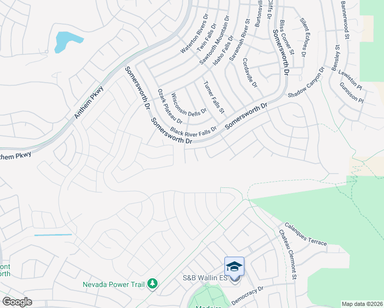 map of restaurants, bars, coffee shops, grocery stores, and more near 2373 Baldwinville Court in Henderson