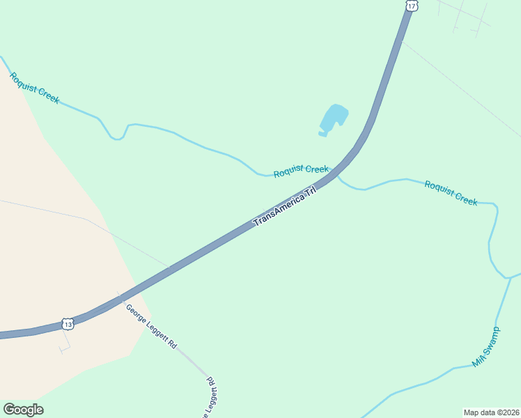 map of restaurants, bars, coffee shops, grocery stores, and more near 734 U.S. 13 in Windsor