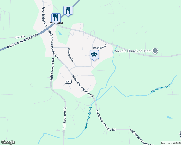 map of restaurants, bars, coffee shops, grocery stores, and more near 263 East Jefferson Road in Lexington