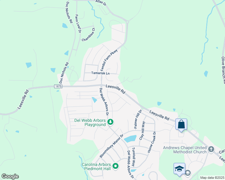 map of restaurants, bars, coffee shops, grocery stores, and more near 114 Pipit Drive in Durham
