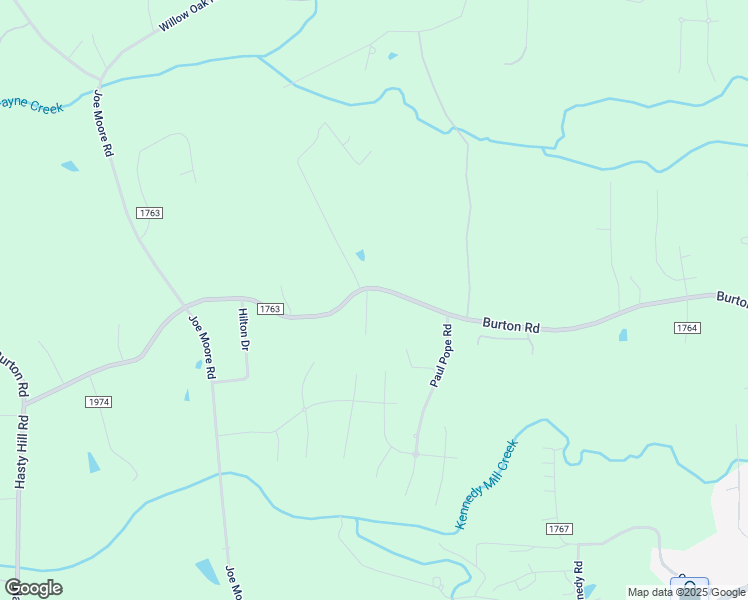 map of restaurants, bars, coffee shops, grocery stores, and more near 2429 Burton Road in Thomasville