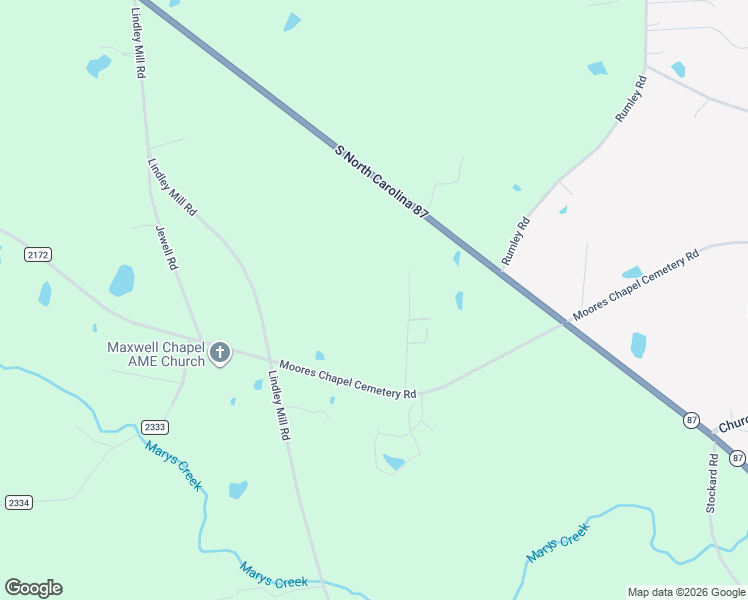 map of restaurants, bars, coffee shops, grocery stores, and more near 998 Moores Chapel Cemetery Road in Graham