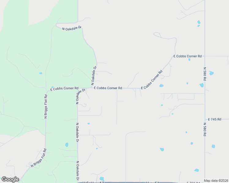 map of restaurants, bars, coffee shops, grocery stores, and more near 24535 East Cobbs Corner Road in Tahlequah