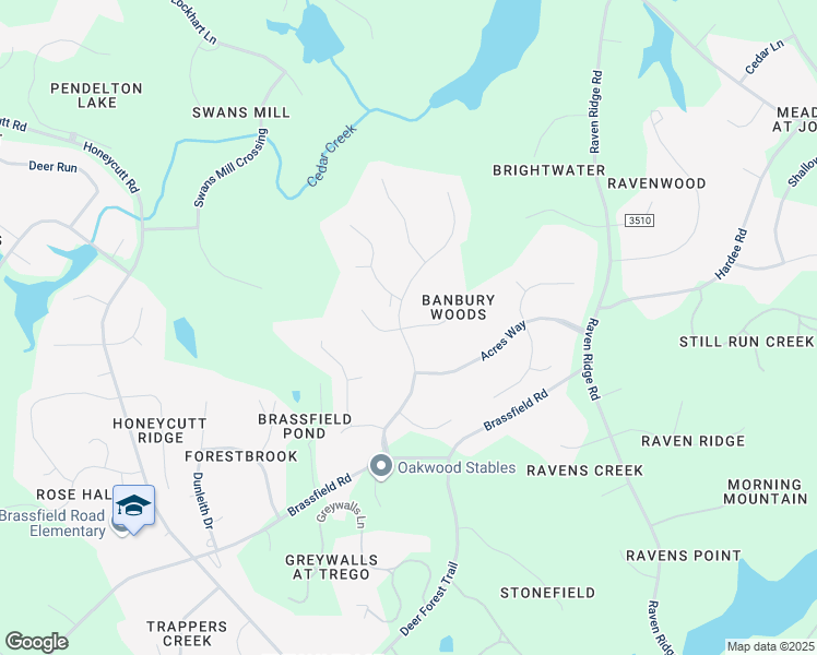 map of restaurants, bars, coffee shops, grocery stores, and more near 1301 Bascomb Drive in Raleigh