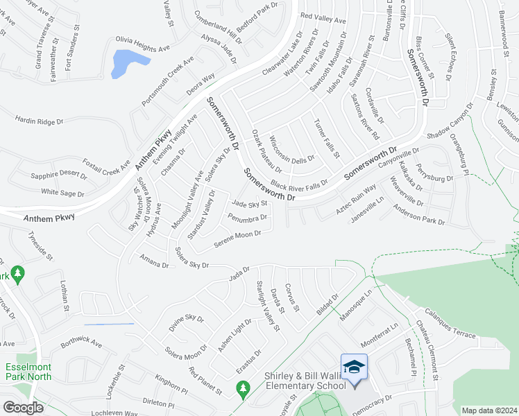 map of restaurants, bars, coffee shops, grocery stores, and more near 2485 Jade Sky Street in Henderson