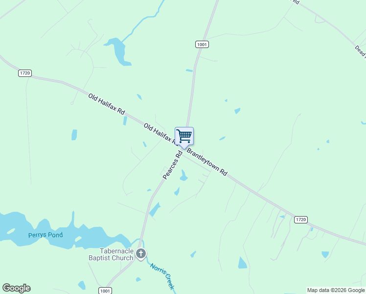 map of restaurants, bars, coffee shops, grocery stores, and more near 1009 Brantleytown Road in Zebulon