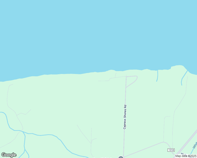 map of restaurants, bars, coffee shops, grocery stores, and more near 276 Cypress Shores Road in Roper