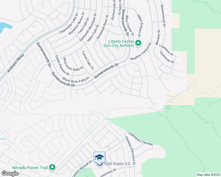 map of restaurants, bars, coffee shops, grocery stores, and more near 2313 Janes Ville Lane in Henderson