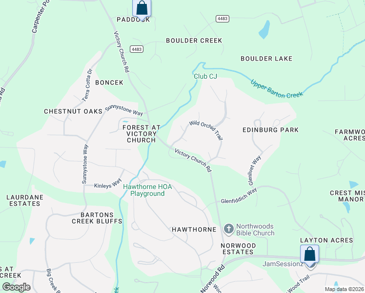 map of restaurants, bars, coffee shops, grocery stores, and more near 2508 Barton Ridge Court in Raleigh