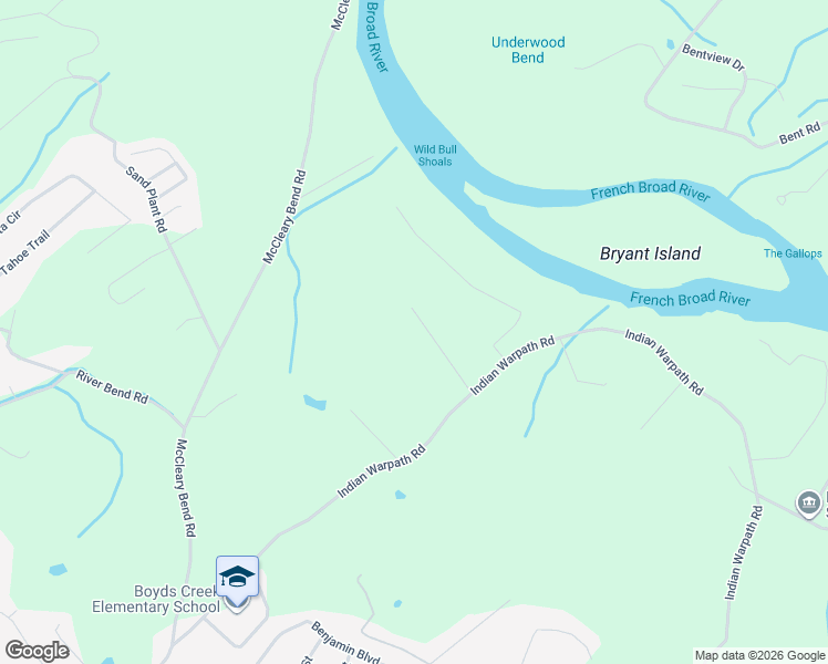 map of restaurants, bars, coffee shops, grocery stores, and more near 1730 Walnut Hill Lane in Sevierville