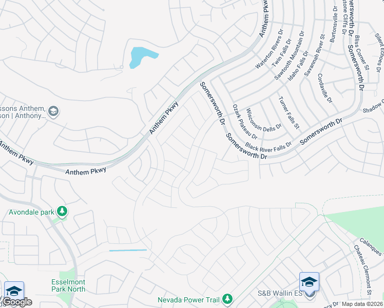 map of restaurants, bars, coffee shops, grocery stores, and more near 2513 Moonlight Valley Avenue in Henderson