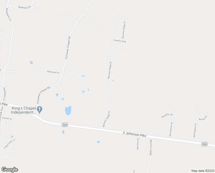 map of restaurants, bars, coffee shops, grocery stores, and more near Barretts Ridge Drive in Lascassas