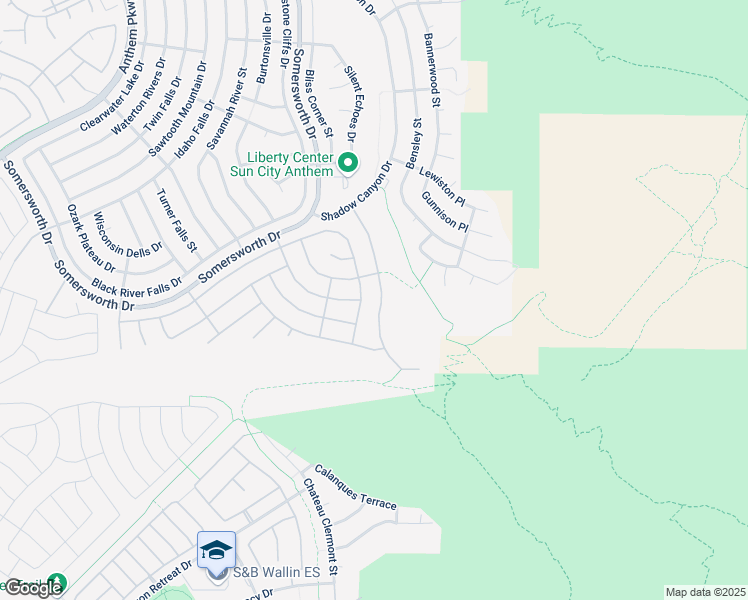 map of restaurants, bars, coffee shops, grocery stores, and more near 2369 Orangeburg Place in Henderson