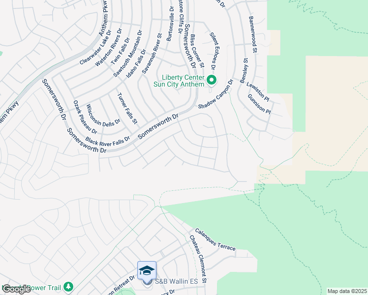 map of restaurants, bars, coffee shops, grocery stores, and more near 2333 Weaverville Drive in Henderson