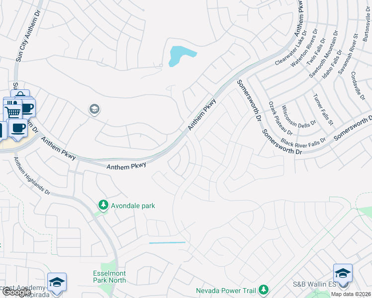map of restaurants, bars, coffee shops, grocery stores, and more near in Henderson