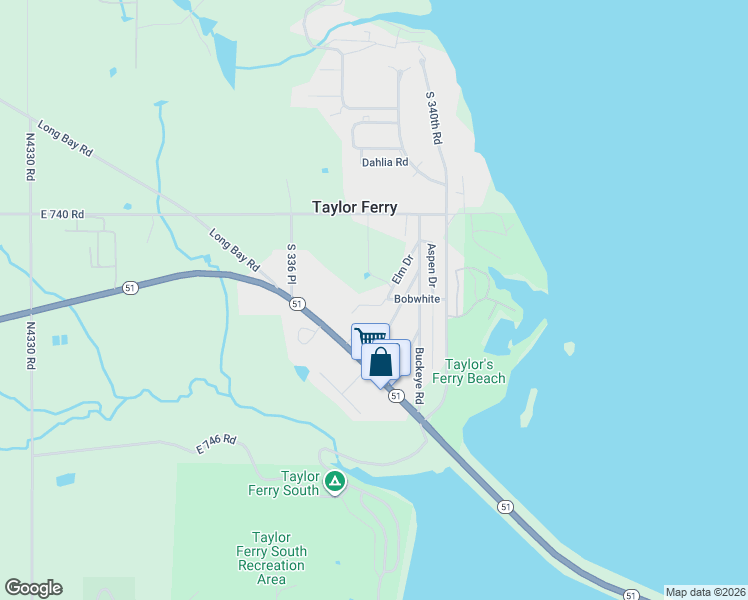 map of restaurants, bars, coffee shops, grocery stores, and more near 33858 Bobwhite in Wagoner