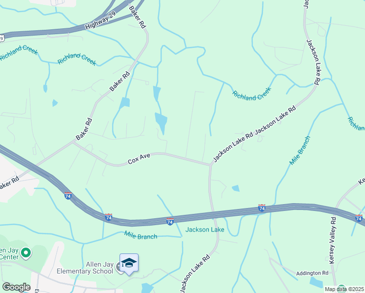 map of restaurants, bars, coffee shops, grocery stores, and more near 1530 Pecan Drive in High Point