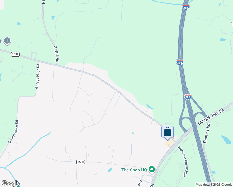 map of restaurants, bars, coffee shops, grocery stores, and more near 659 Enterprise Road in Lexington