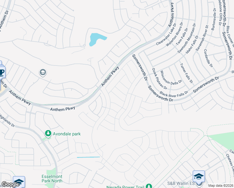 map of restaurants, bars, coffee shops, grocery stores, and more near 2330 Garnet Star Street in Henderson