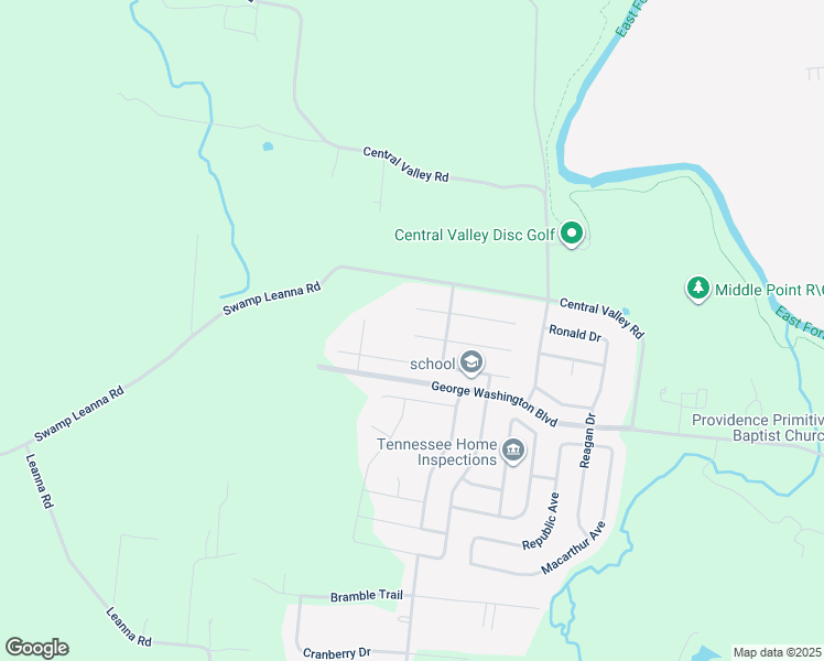 map of restaurants, bars, coffee shops, grocery stores, and more near 1421 Sam Houston Avenue in Murfreesboro