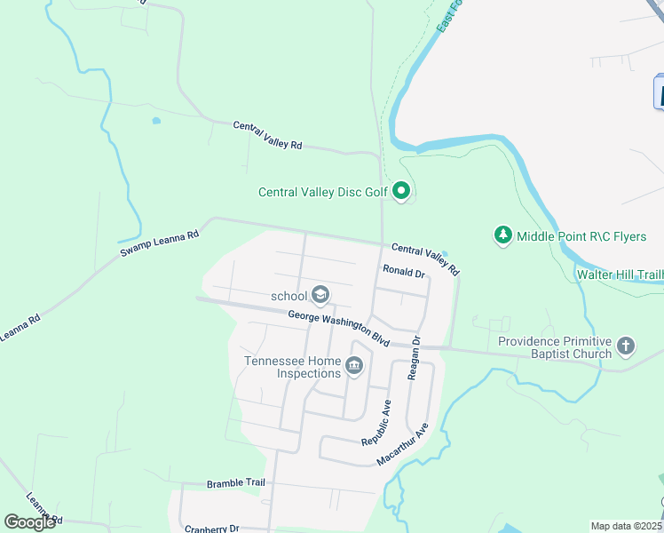 map of restaurants, bars, coffee shops, grocery stores, and more near 1324 Sam Houston Avenue in Murfreesboro