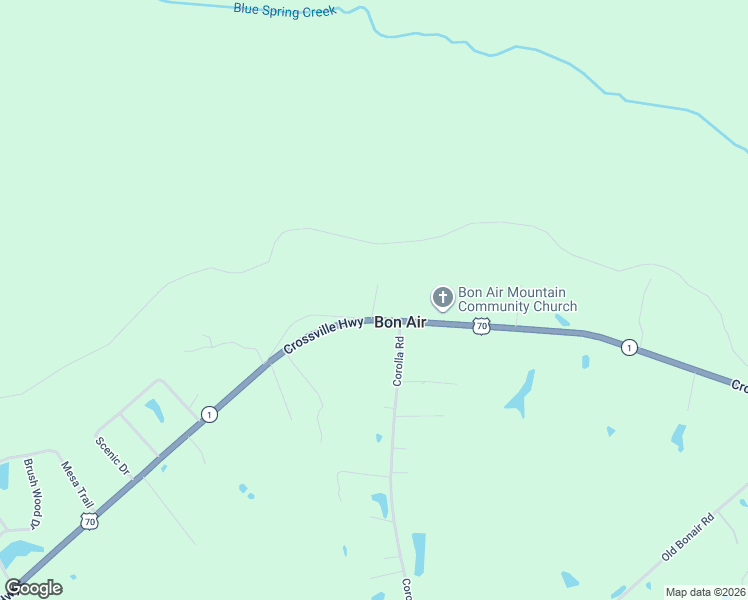 map of restaurants, bars, coffee shops, grocery stores, and more near 6232 Bockman Way in Sparta