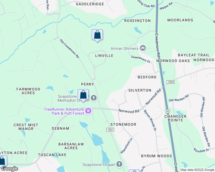 map of restaurants, bars, coffee shops, grocery stores, and more near 11004 Soco Gap Court in Raleigh