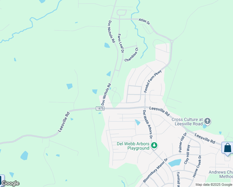 map of restaurants, bars, coffee shops, grocery stores, and more near 5607 Leesville Road in Durham