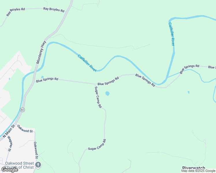 map of restaurants, bars, coffee shops, grocery stores, and more near 752 Blue Springs Road in Sparta