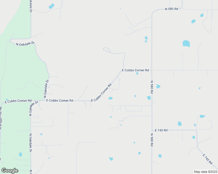 map of restaurants, bars, coffee shops, grocery stores, and more near 24849 East Cobbs Corner Road in Tahlequah