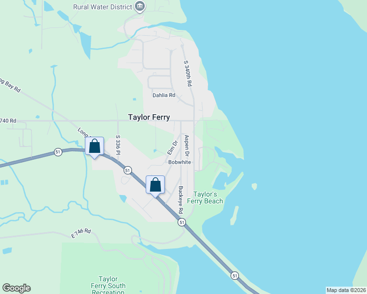 map of restaurants, bars, coffee shops, grocery stores, and more near 74076 Buckeye Road in Wagoner