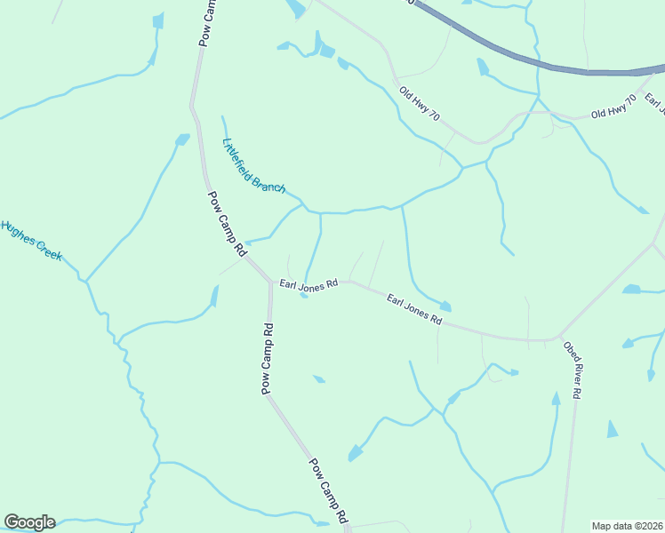 map of restaurants, bars, coffee shops, grocery stores, and more near 1484 Earl Jones Road in Crossville